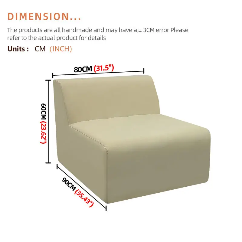 #Compressed Sofa Vacuum Package Box Living Room Space Saving Lazy Modular Fabric Upholstered Square Cloud Bean Bag Sofa