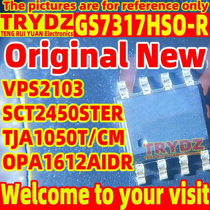 10-2pcs Original New New GS7317HSO-R VPS2103  SCT2450STER  TJA1050T/CM OPA1612AIDR SOP8