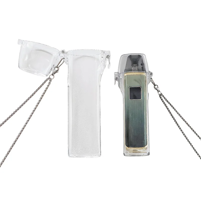 Custodia rigida pop-up protettiva trasparente con cordino portatile per OXVA Xlim Pro/Xlim Pro 2 Vape Vaper Electronico