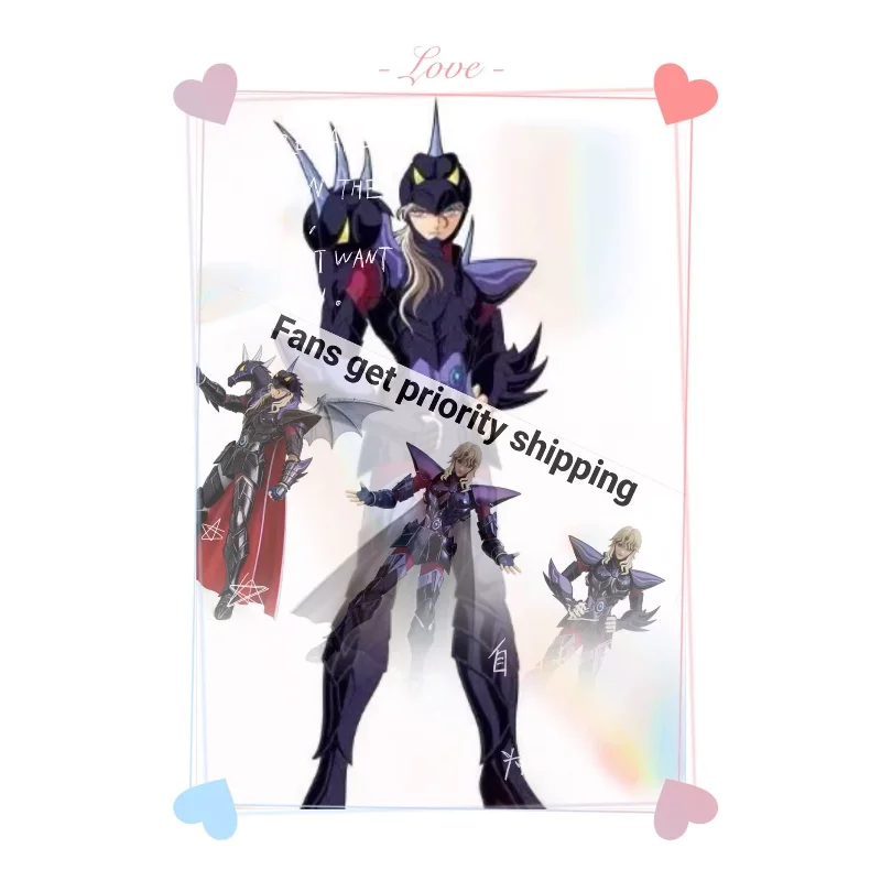

InStockTwo-Headed DragonTianshu Star Jack Siegfried Nordic GodWarrior Saint ClothMyth AnimationModelActionFigure Collection Gift