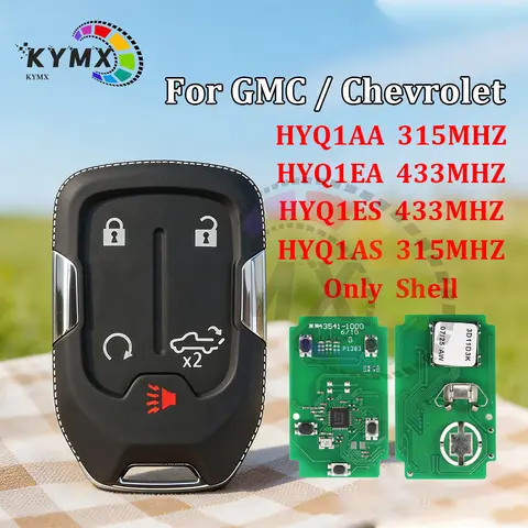 KYMX Smart Key HYQ1AA HYQ1EA HYQ1ES HYQ1AS 315/433MHZ ID46 Chip Proximity Keyless Go Fob For GMC Terrain Acadia YUKON XL Sierra