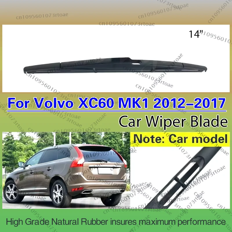 

14" Rear Wiper Windshield Windscreen Wiper Blade For Volvo XC60 MK1 2012 2013 2014 2015 2016 2017 Car Accessories Accsesories