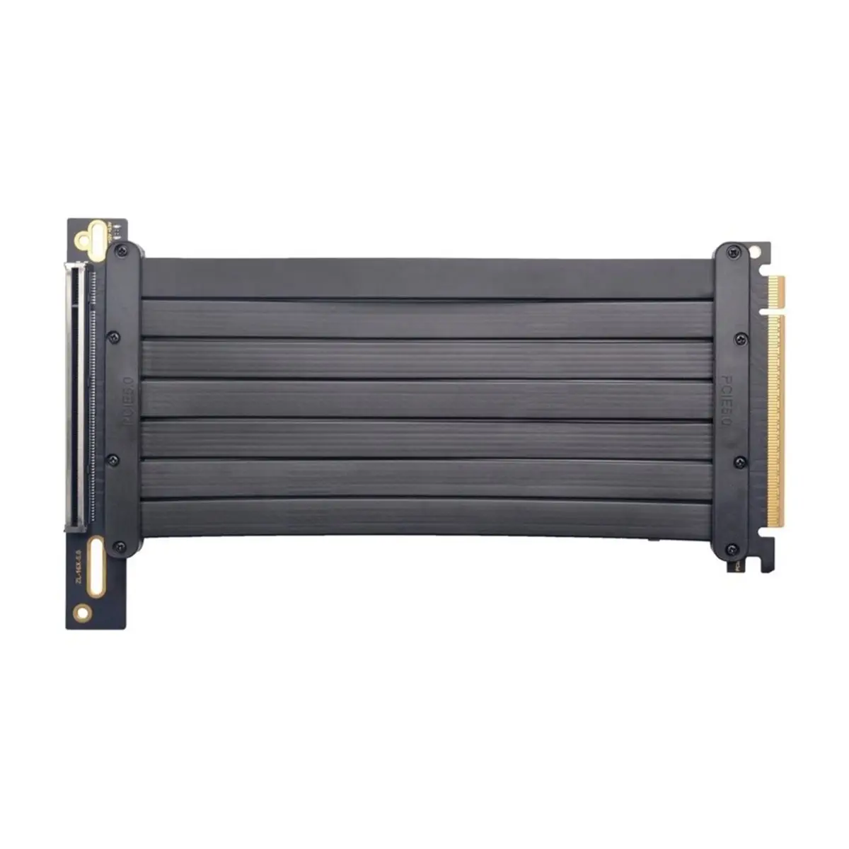 20CM PCI-E 5.0 X16 Riser Cable Video Card Extension Shielded Flexible 32GT/S GPU Extension Cord for ITX PC Computer