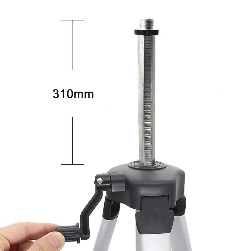 Imagem -04 - Tripé de Liga de Alumínio Ajustável para o Nível Laser Altura Ajustável Montagem Thread Holder 1200 mm 8