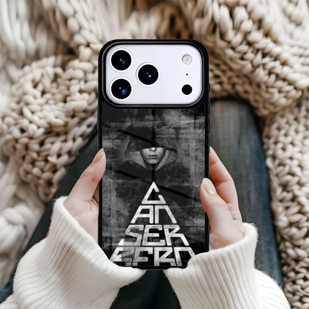 Funda Magnética Suave Residente Canserbero para iPhone 17 16 15 12 13 Pro Max 14 Plus 11, Carcasa Rígida con MagSafe