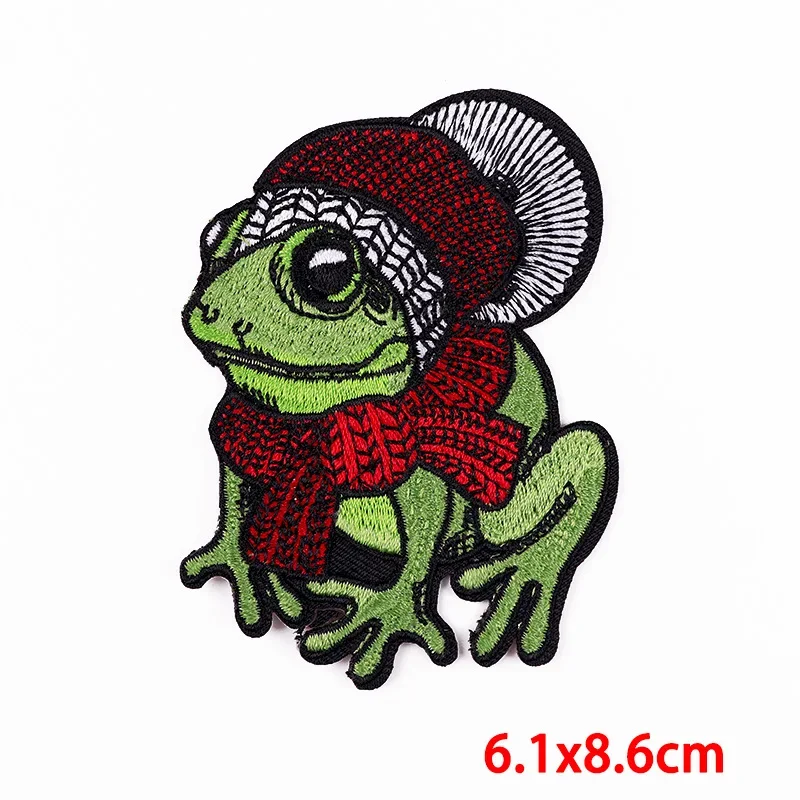 Iron On Patches for Clothes Moth Clothing Stickers Fabric Sewing Embroidered Patch Thermal Adhesive Applique Fusible Badges