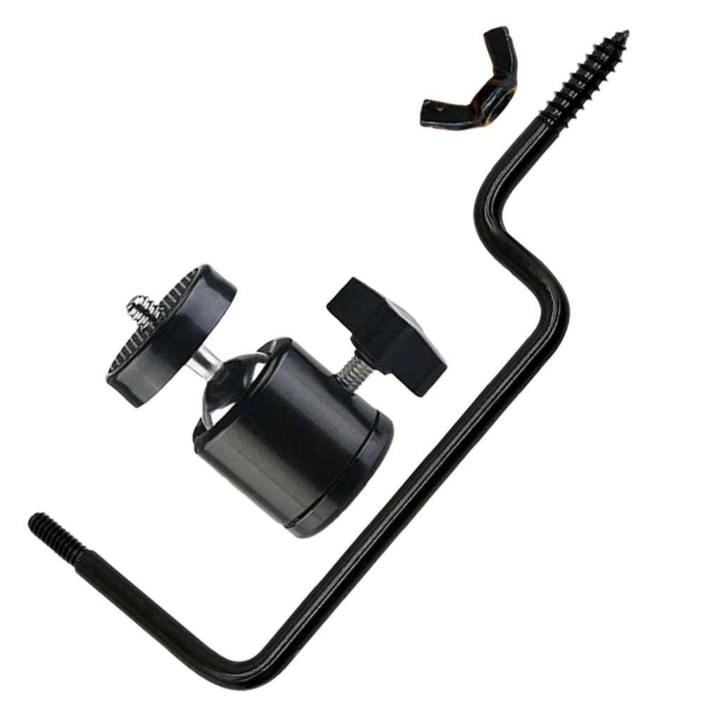 

Trail Camera Stand 360 Degree Rotatable Heavy Duty Mount Bracket for Outdoor Hunting Adjustable Wall Hook Stainless Steel Camera