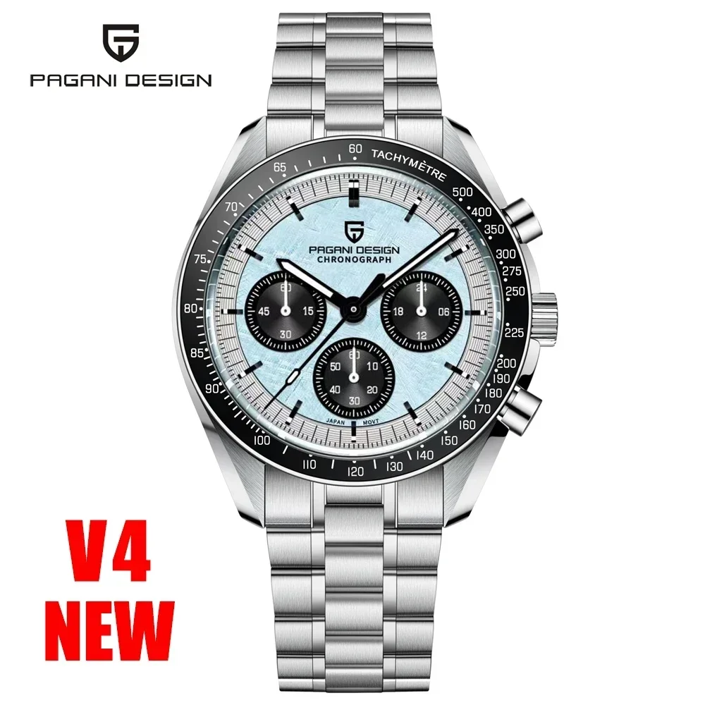 PAGANI DESIGN New Men's Watches Sport Chronograph Luxury Quartz Wrist Watch For Men Automatic Date Speed Great Master Watch men