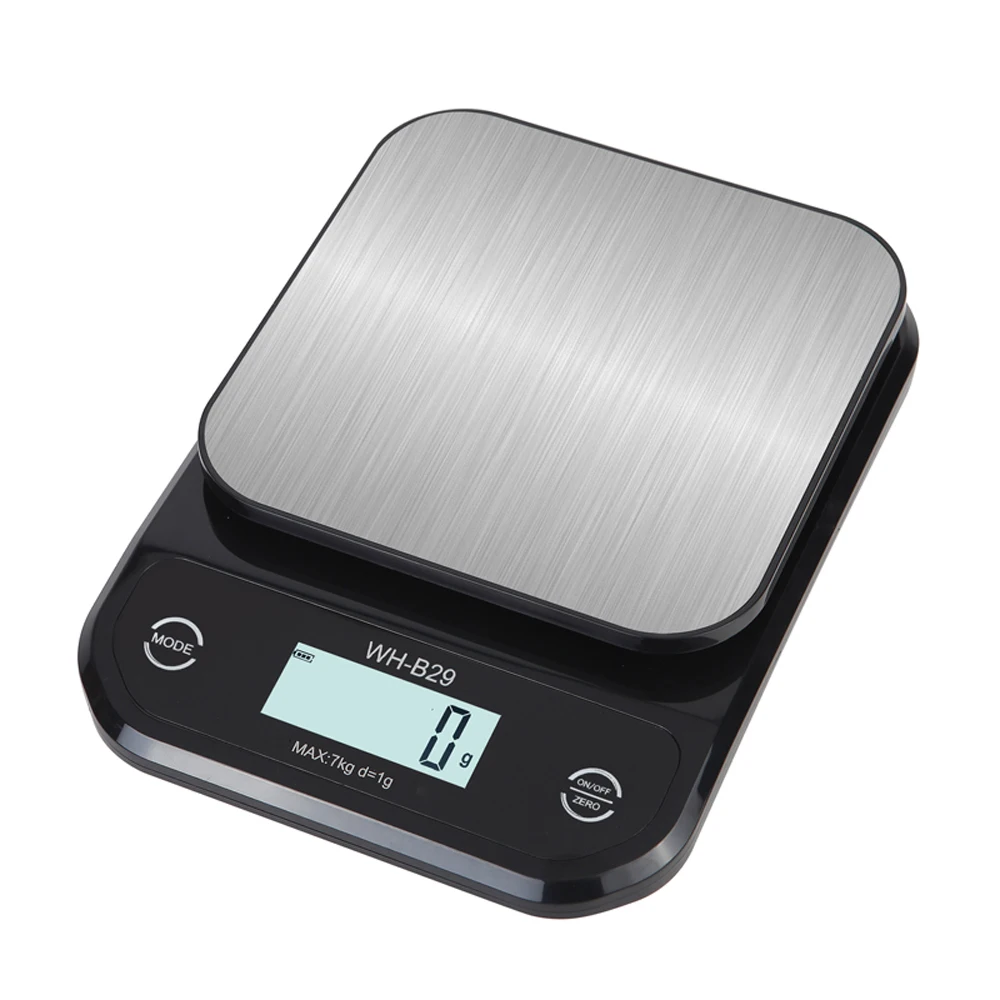 Portable Scale High Precisions LED Digital Display Electronic Scale Household Kitchen Bakery Waterproof Electronic Scale 6 Level