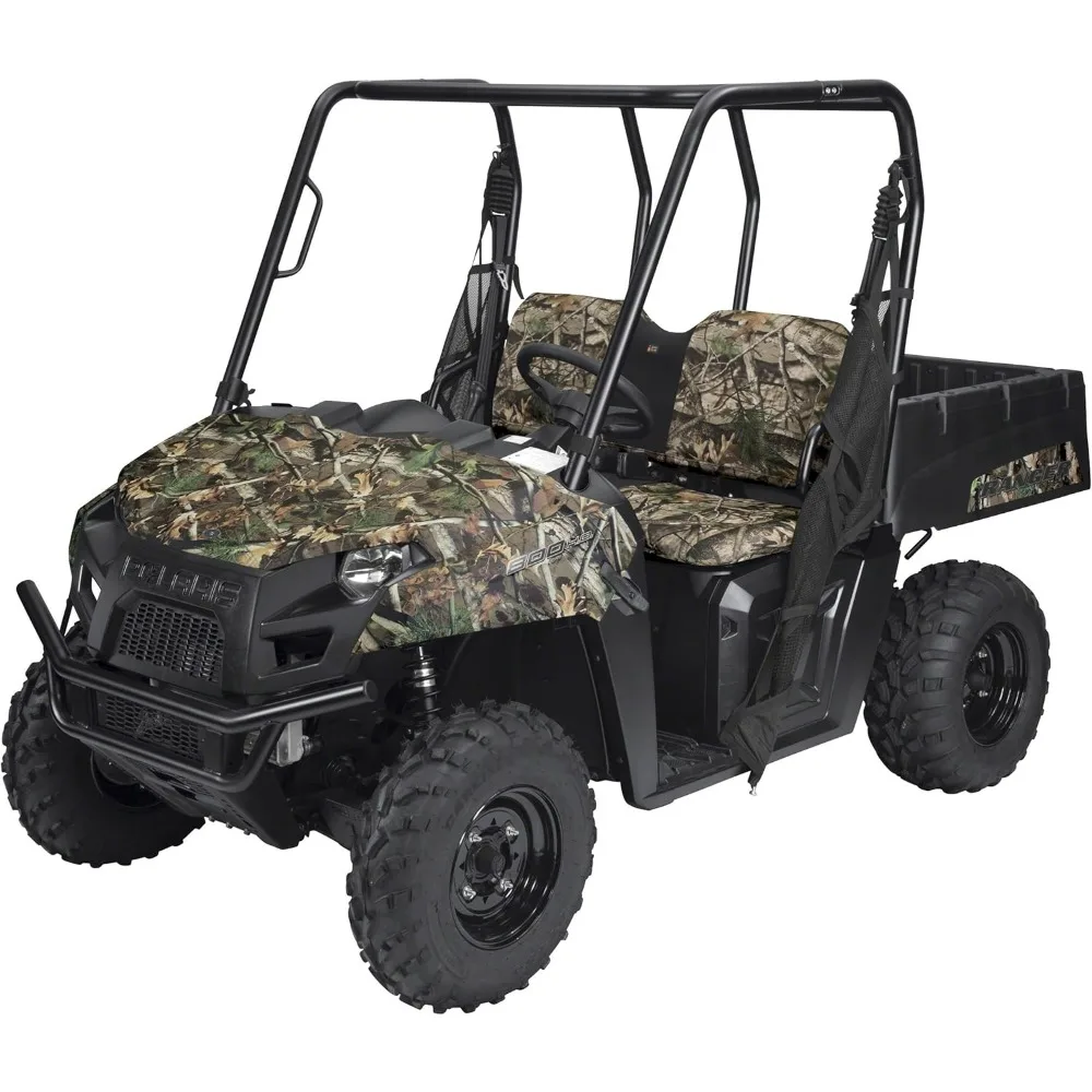 

Universal UTV Bench Seat Cover Compatible with Polaris Ranger 6x6 800, 800 Full Size, Crew 800, 900 XP, Crew 900, Diesel Models