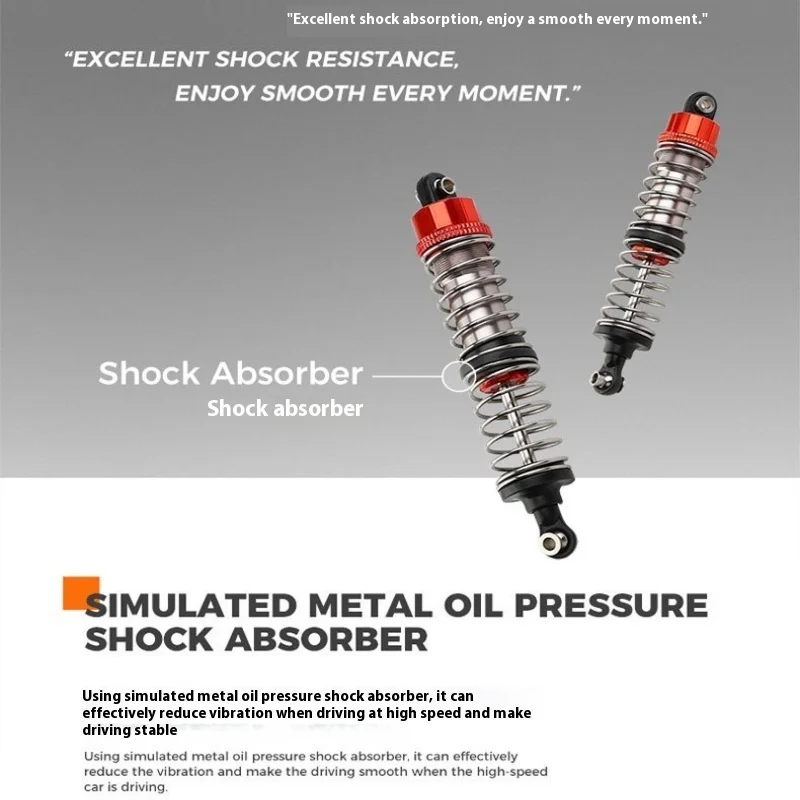 RC CAR 104010 1/10 Professional 2.4G Off Road 4WD Remote Control Cars With Light Large Electric Climbing For Adult Child Gift