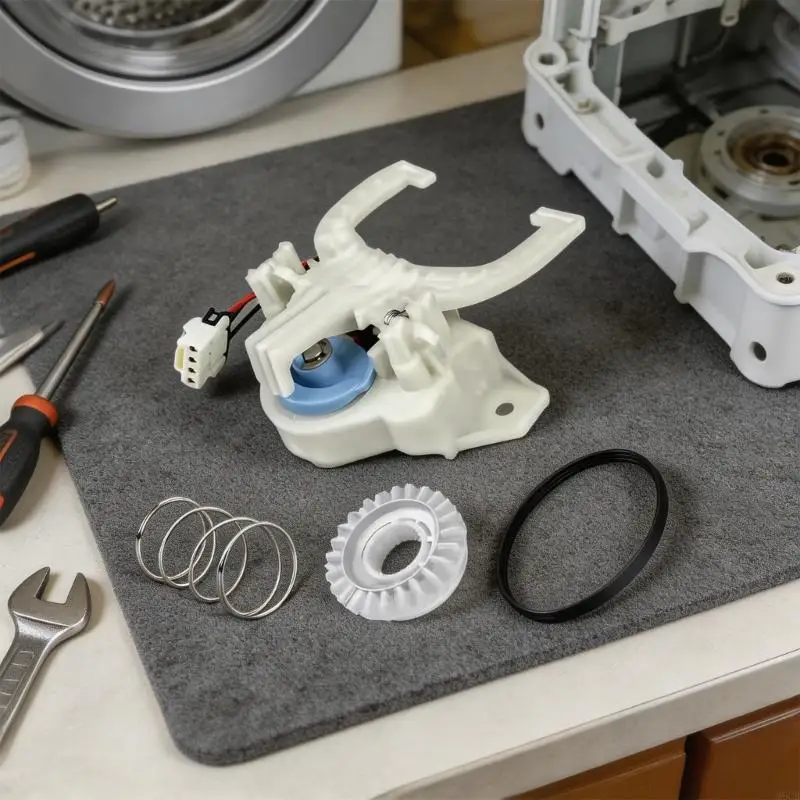 M6CB Washer Drive Gear Actuator ABS White Functions With Numerous Washer Models