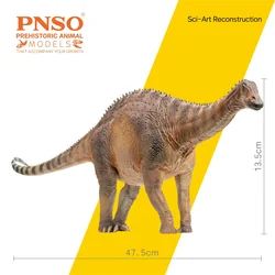 PNSO Lingwulong Chuanchuan Model Sauropodomorpha Animal Collector Decoration Realistic Prehistoric Dinosaur Educational Gift