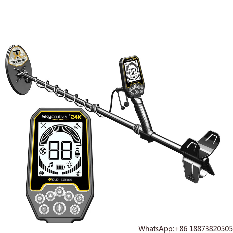 Gold treasure metal detector 24K underground gold detector for gold finder