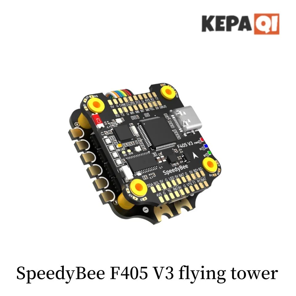 

SpeedyBee F405 V3 BLS 50A Flying Stack 30x30F4 GPS Flycontrol Bluetooth BLS 50A 4-in-1 electrically adjustable fixed wing