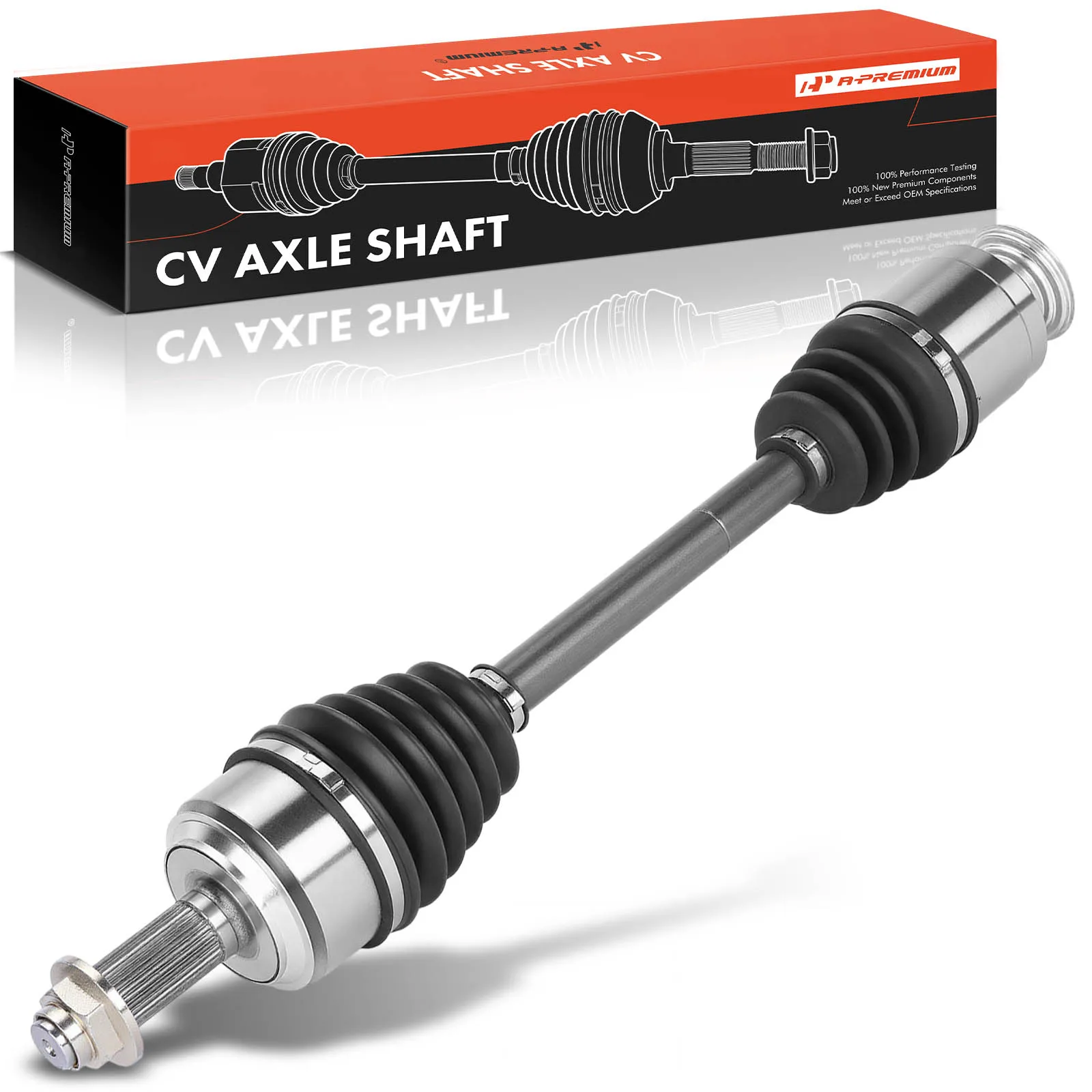 A-Premium Front Passenger Side CV Axle Assembly for Honda Accord 2018-2022 1.5L Automatic CVT Trans.