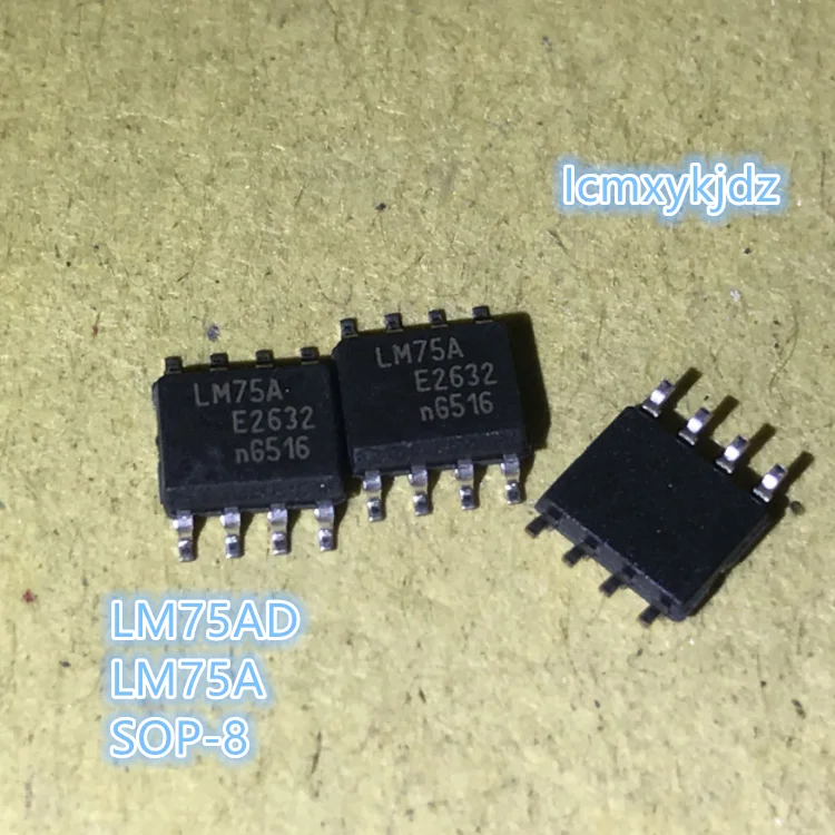 1Pcs/Lot ,   LM75AD LM75ADP SOP-8/MSOP-8 ,New Original Product New original  fast delivery