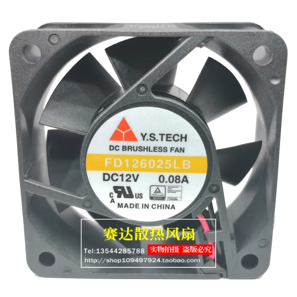 

Новый инверторный охлаждающий вентилятор Y.S.TECH Wonsan FD126025LB 6025 12 В 0,08 А 60*60*25 мм