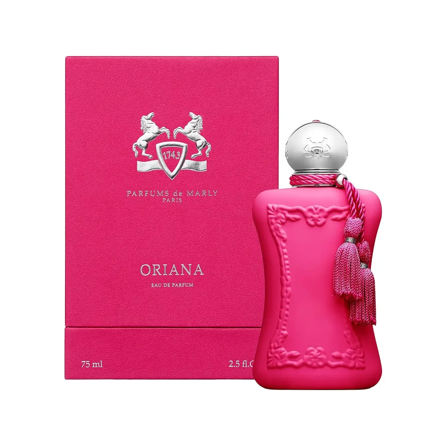 

Женские духи Marly 75 мл Delina Delina Exclusif Oriana, стойкий цветочный фруктовый сладкий роскошный подарок для нее, праздничный бестселлер
