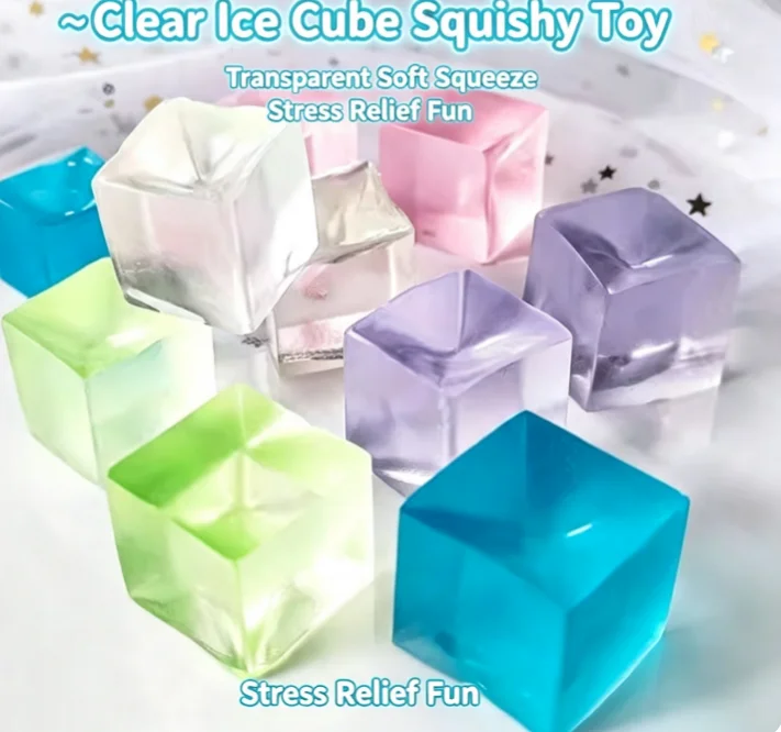 Internet celebrity block yellow cake sticky, kneaded, soft, chewy, Q-elastic stress relieving toy