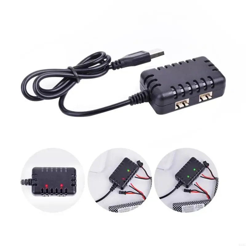 918C 7.4V Lithium Battery 2 in1 1000Mah High-Speed XH-3P Plug for RC Helicopter Quadcopter Aircraft