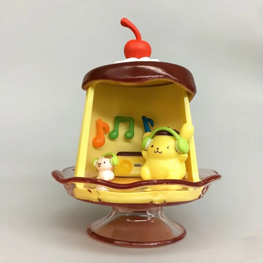 Auf Lager Anime-Charakter Pudding House Blind Box Miniatur-Diorama Figur Kawaii Desktop-Szene Ornament Sammlerstück Fan-Geschenke – Detail 4
