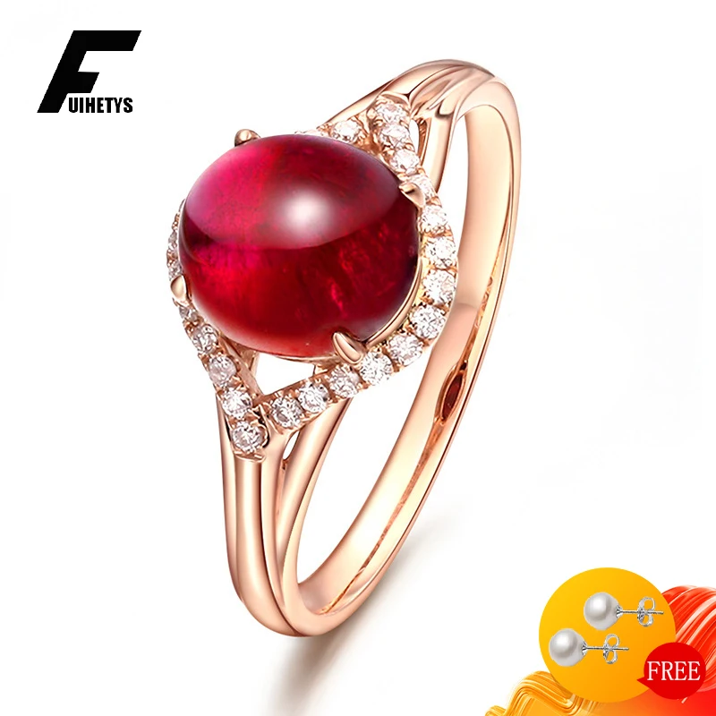 

Retro 925 Silver Jewelry Ring Oval Garnet Zircon Gemstone Finger Rings Accessories for Women Wedding Engagement Party Wholesale