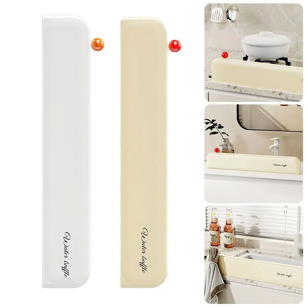 

Современная перегородка для раковины на присоске, защита от брызг, водонепроницаемая маслостойкая перегородка для воды, удлиняющая защитная перегородка для раковины, кухонные принадлежности