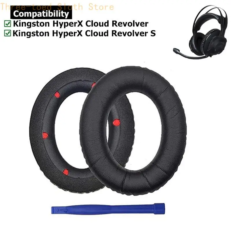 Atmungsaktive Ohrpolster für Cloud S Gaming-Kopfhörer-Ohrpolster E74A – Detail 8