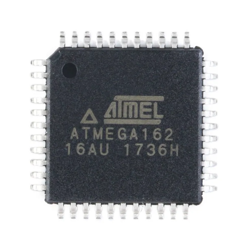 1 pcs Original Genuine ATMEGA162-16AU SMD Chip 8-bit Microcontroller MCU TQFP-44 44Pin 16KB Flash for Embedded Project Consumer