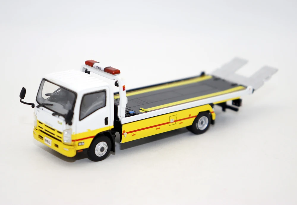 PICCOLO 1/76 Carro attrezzi a base piatta per trasporto macchinine in lega Dicast per regali espositori da collezione