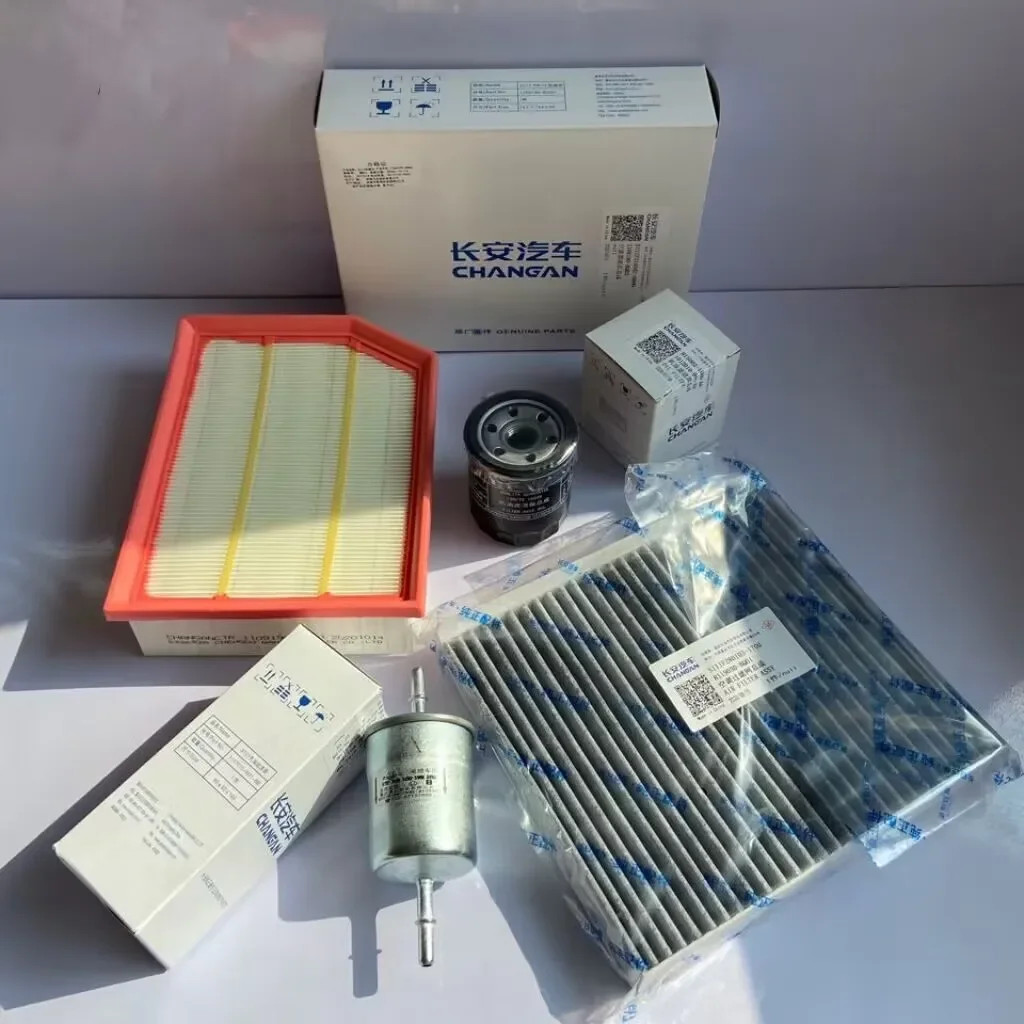 2/3/4Pcs Original Filter Sets Air Filter&Cabin Filter&Oil Filter&Fuel Filter Suit For Changan CS35 Plus 1.4T