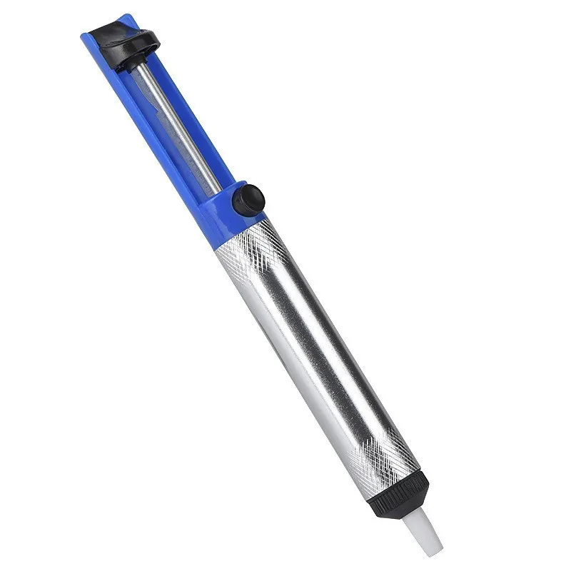 Sucker Pen Removal Vacuum Desoldering Pump Tool Aluminum Metal Desoldering Pump Suction Tin Gun Soldering
