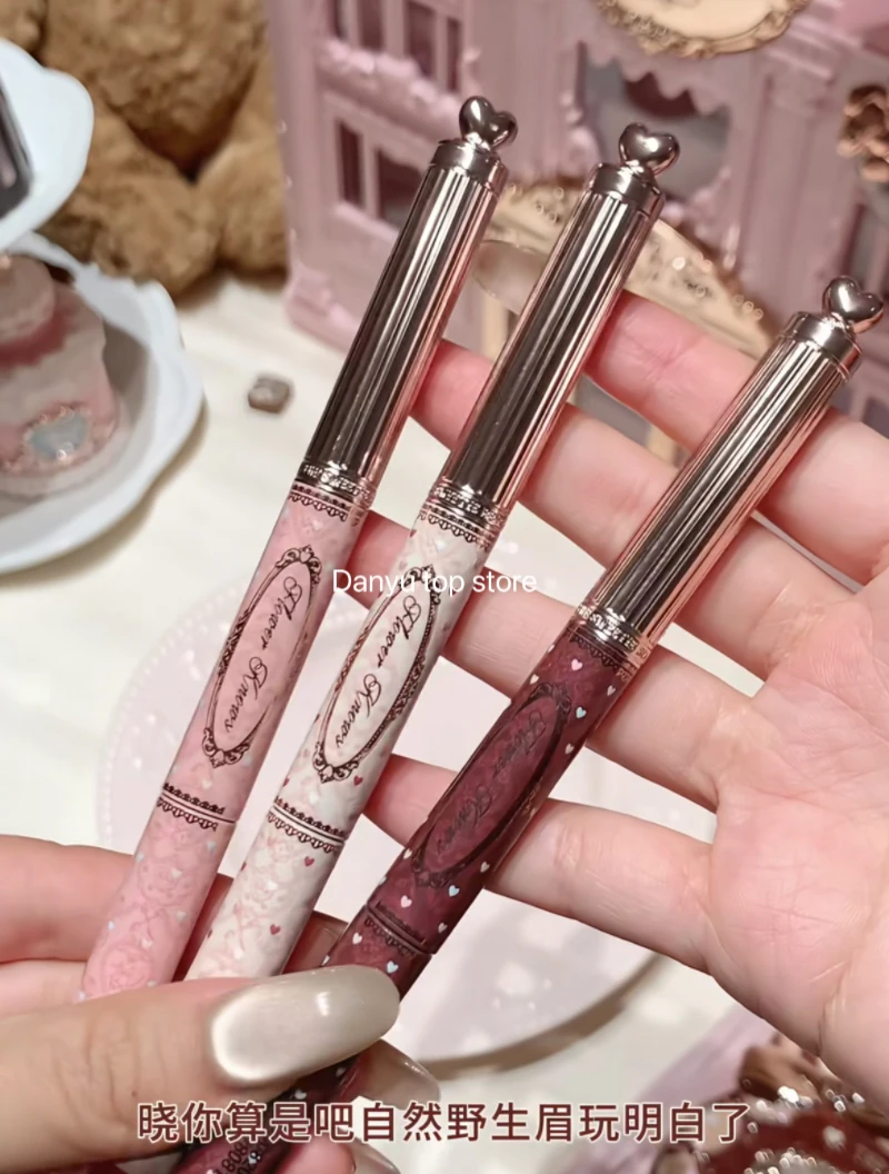 Flower Knows The Sweetie Bear Eyebrow Pencil Waterproof Natural Long Lasting 2 in 1 Eyebrow pencil Eye Makeup