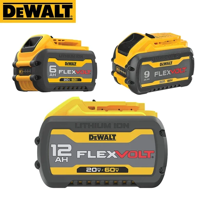 DEWALT 20V/60V 6AH 9AH 12AH Lithium Battery DCB606 DCB609 DCB612 18V/54V