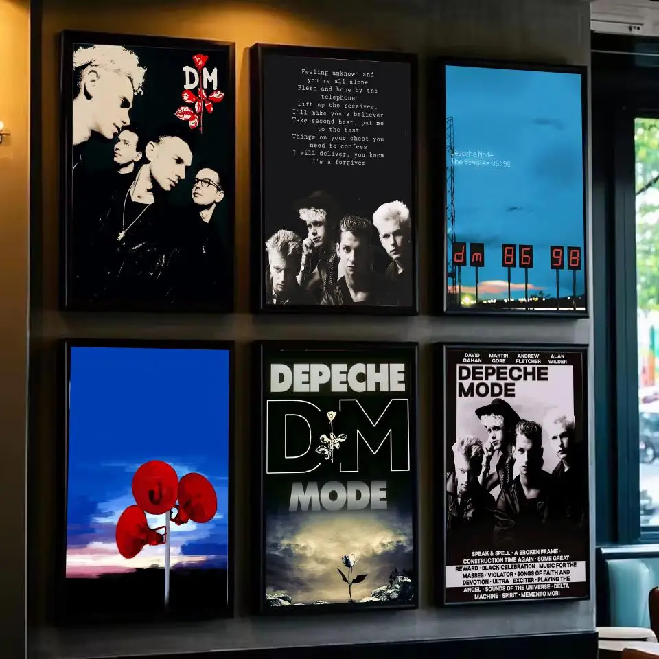 

Band D-DEPECHE M-MODES Poster For Living Room,bedroom,bar Wall Art Prints Paper Sticker Decoration Gifts