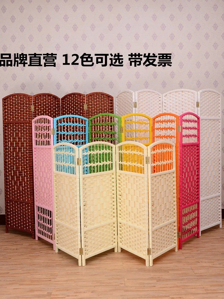 Mobile, lightweight and environmentally friendly kindergarten screen partition layout in the corner of the entrance area