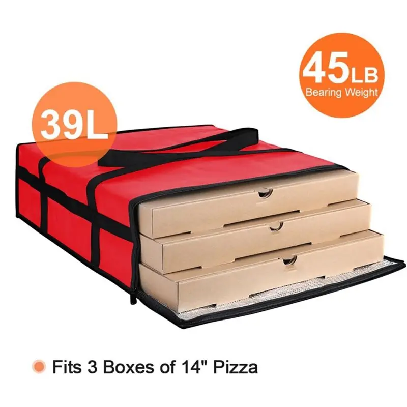 NEW HOT In Stock-Pizza Carrier Warmer, Insulated 20