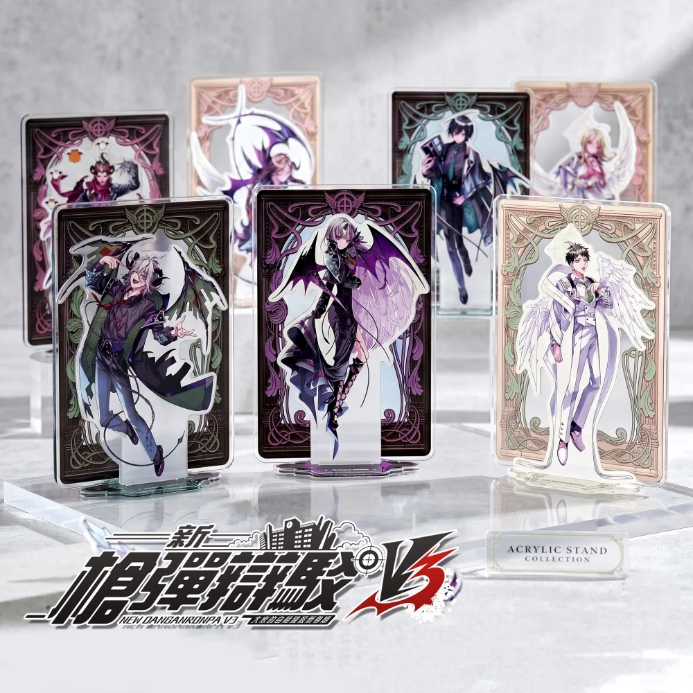 Danganronpa V3 Acrylic Stand Keychain 2026 New Kokichi Miu Neo-Gothic Frame Figure Custom Gift