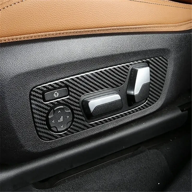 

WELKINRY For BMW X5 G05 4th Generation 2019-2024 Car Seat Height Regulator Switch Button Knob Cap Cover Panel Trim