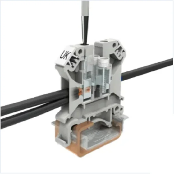 Tipo bloco terminal do parafuso, contato de Phoenix, blocos terminais do trilho do RUÍDO, telefone-nix, Ukk5, 2774017