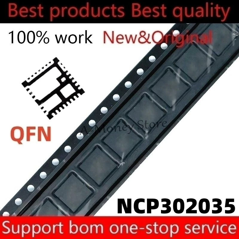 (5-10pcs)302035 P302035 NCP302035 NCP302035MNTWG QFN