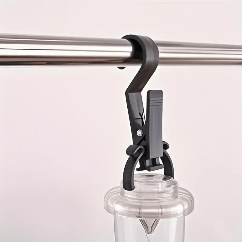 4PCS Premium Portable Outdoor Canopy Clip Versatile Hook Rack For Camping And Travel Durable Weatherproof Solution For Safely Ha