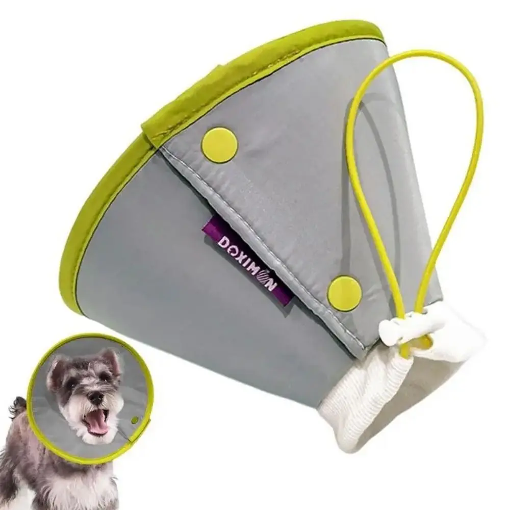 

Adjustable Cat Cone Collar Lightweight Anti-bite Elizabethan Collars Breathable Easy To Eat and Drink Pet Protective Cover