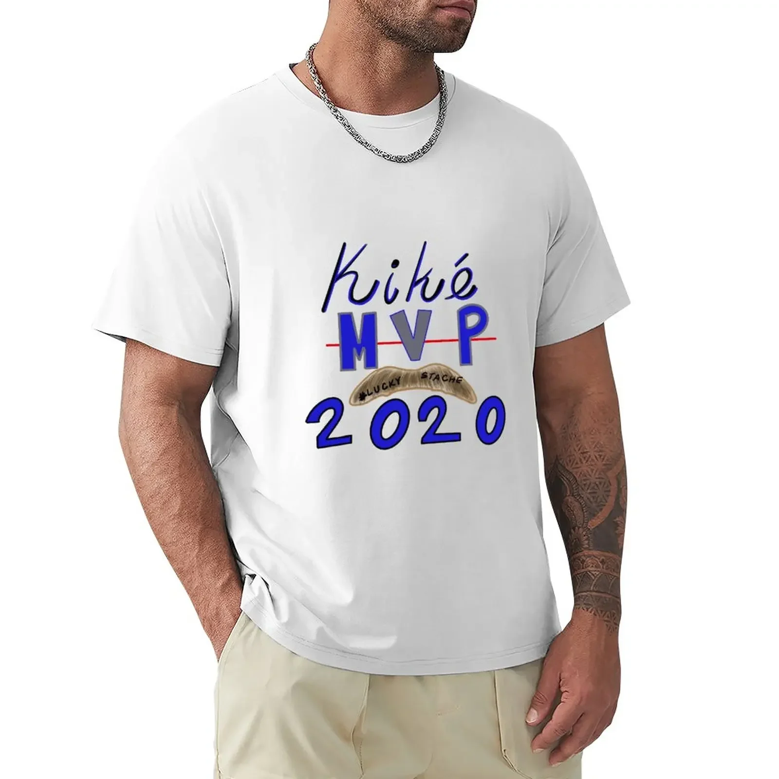 Kiké2020MVP T-Shirt cute tops heavyweights mens clothing