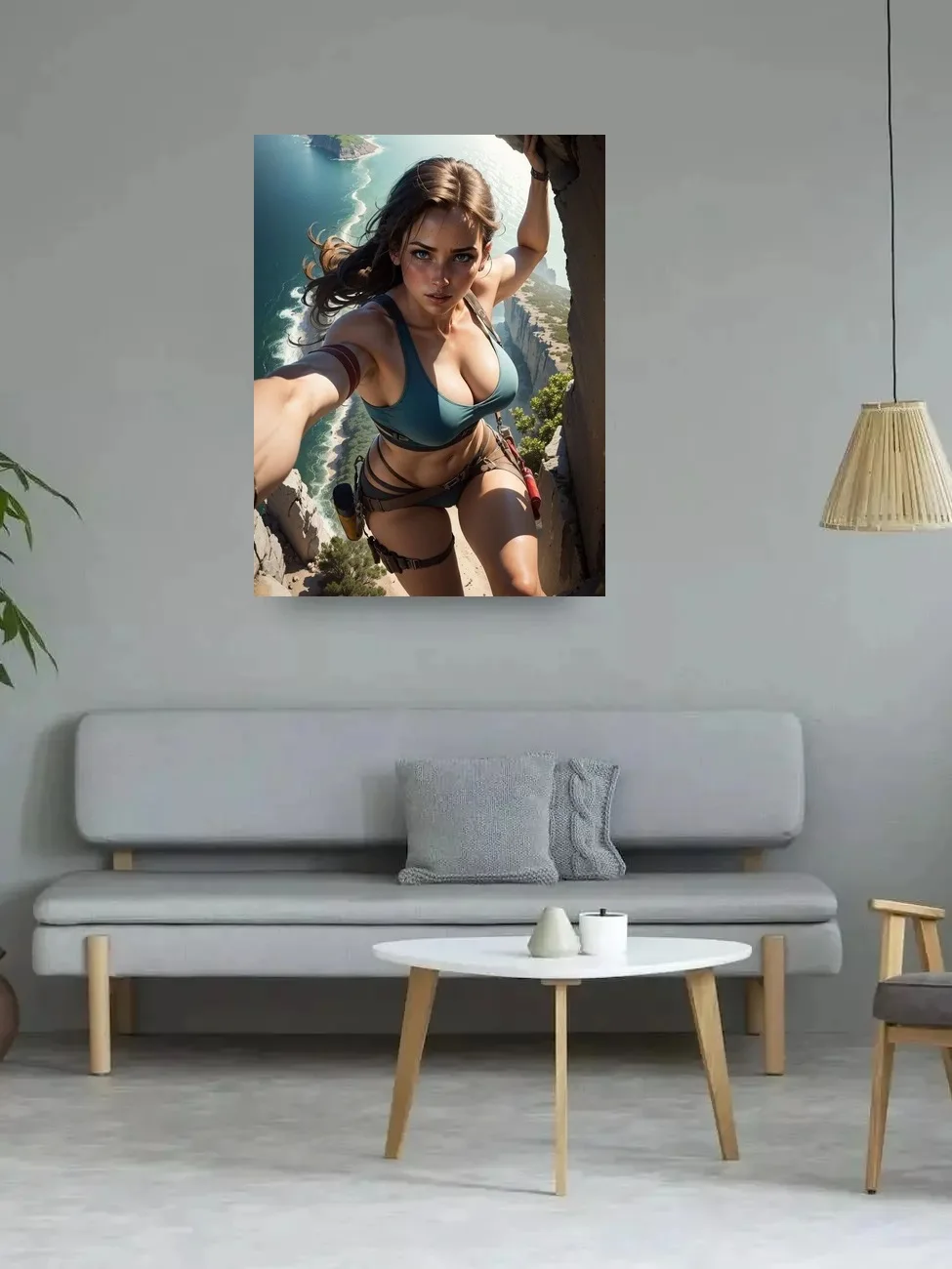 

Tomb Raider, Art Picture Print Silk Poster, Home Wall Decor