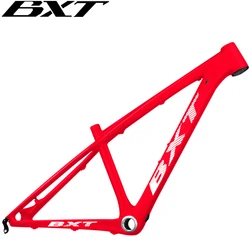 BXT 26er Full Carbon Mountain Bike Frame 3K Weave 26inch Mountain Bicycle Carbon Frame 14inch Disc Brake Carbon Fiber MTB Frame