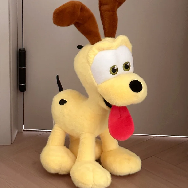 Original der Garfield Film Odie Plüsch puppe Welpe Fluffty Spielzeug Kawaii Plüsch tier niedlichen Stofftiere weiche Puppe Kinder Geburtstags geschenk