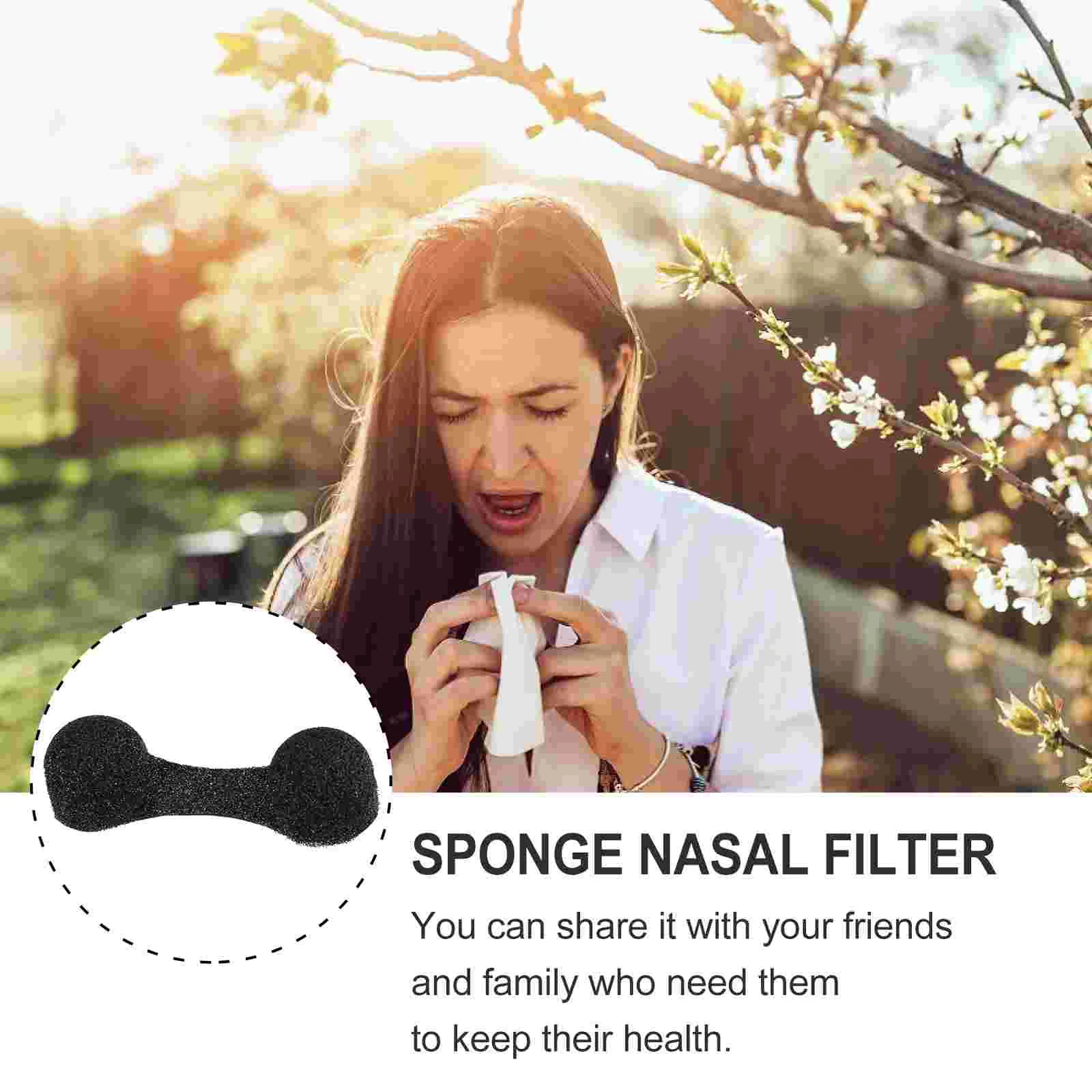 Nose Filter Plug Plugs Filters Nasal Spray Sponge Tanning Disposable Swimming Snoring Airbrush Adults Anti Invisible Allergies