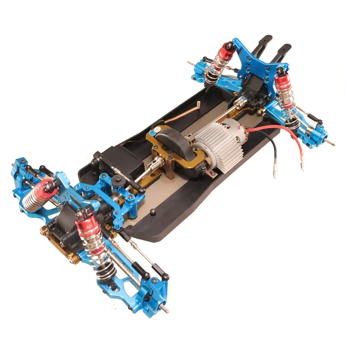 【TODAY-BUY】~@ for WPL 104072 104001 104002 Remote Control Car Metal Upgrade Steering Cup Rear Cup C-Shaped Seat